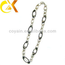 Wholesale stainless steel jewelry silver women's charm necklace